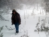 Christine in Snow